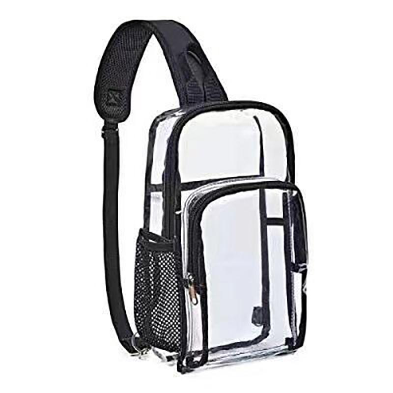 Pvc Transparent Chest Bag  Clear Crossbody Bag Men Women Outdoor Waterproof Shoulder Bags Fanny Pack Bum Bags