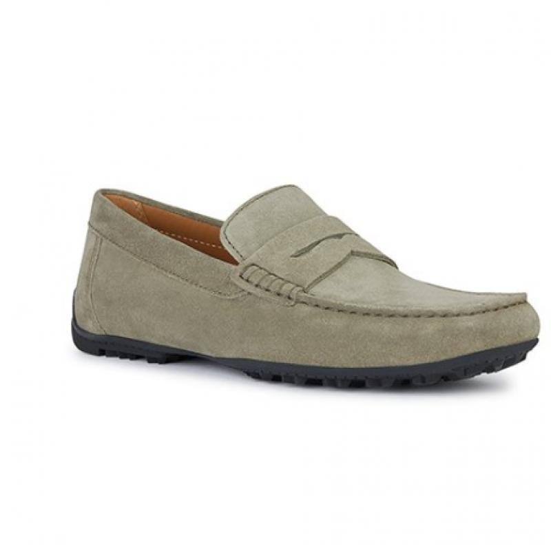 Geox CoSmopoliS PluS Men S Suede Loafer Khaki m1S5cfb4S61