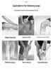 Jiahe Type I Adjustable Knee Immobilizer for Meniscus, Ligament Injuries & Leg Fractures