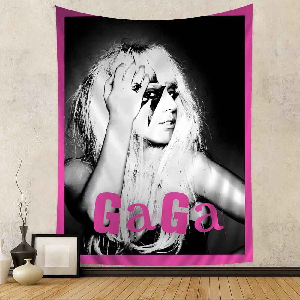 Lady Gaga Heiße Musikalbum Hängende Böhmische Wandteppiche Böhmische Wandteppiche Mandala Kawaii Zimmerdekoration