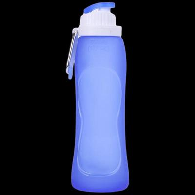 WRDEW Foldable Silicone Outdoor Sports Water Bottle