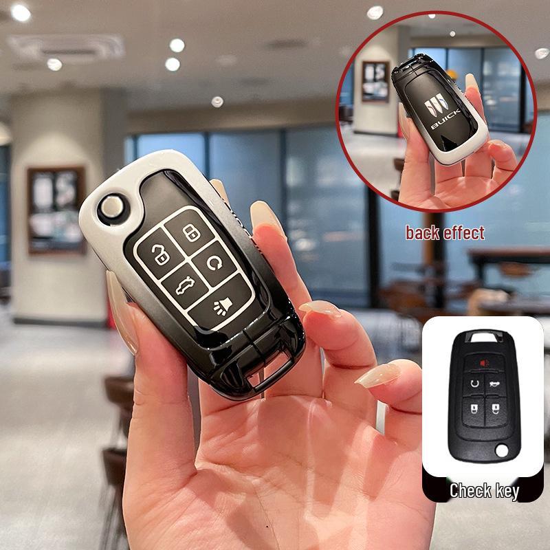 Buick Excelle Premium Key Case for Yue Lang, Ying Lang XT/GT, and Junyue/Junwei 2021 Models.