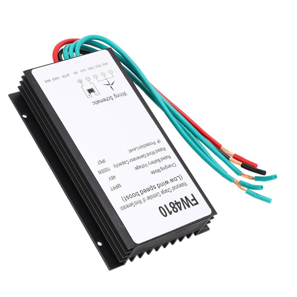 1000W Wind Generator Charge Controller 48V IP67 Waterproof MPPT Wind Turbine Charging Controller