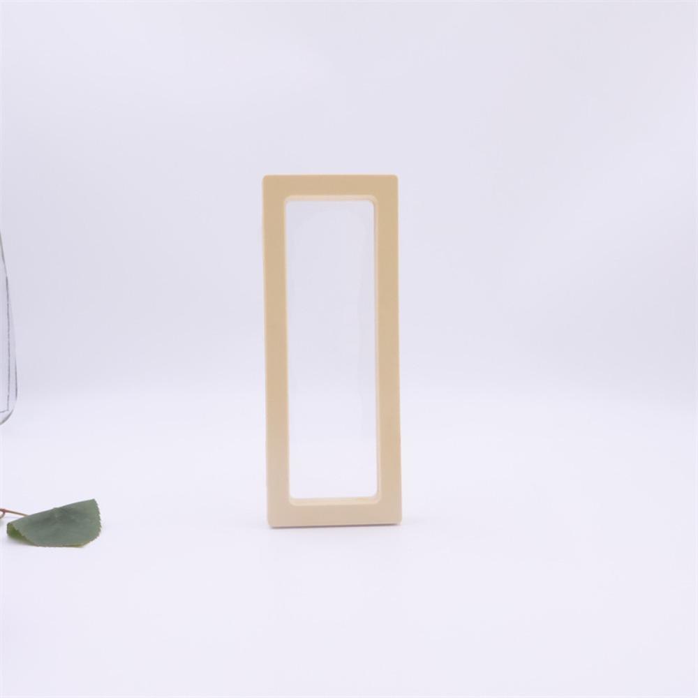 Elastic Jewelry Display Box Colorful Frame Transparent PE Film Box  Gift Display