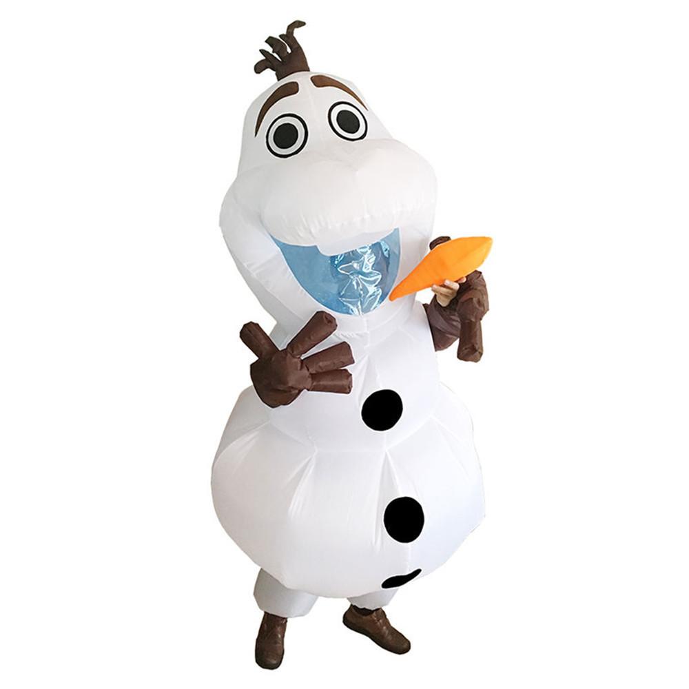 Frozen Olaf Inflatable Costume For Kids And Adults Party Dress Up Prop And Walkaround Feature