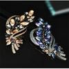 Pin Brooch Ladies High End Crystal Stone Accessories Retro Atmosphere Suit Corsage Coat Pin Brooch Birthday Souvenir GiftRetro Jewelry