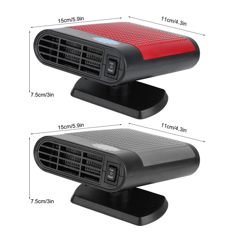 Window Defroster Demister, 12V 150W Anion Auto Heater Fan Car Windshield Defogger Defroster Demister Machine