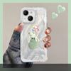 Applicable To Apple 15 Mobile Phone Case Iphone14 Balloon Bear Bracelet 13pro Feather Yarn 12 New Women's Model 11 High-end X