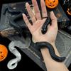 Soft Rubber Snake Squeezing Toy Transparent Snake-Shaped Ornament  Practical Jokes
