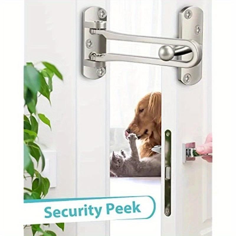 Zinc Alloy Anti-theft Buckle Door Buckle Door Bolt Door Lock Buckle Hasp Door Anti-lock Buckle Household Thickening Mute
