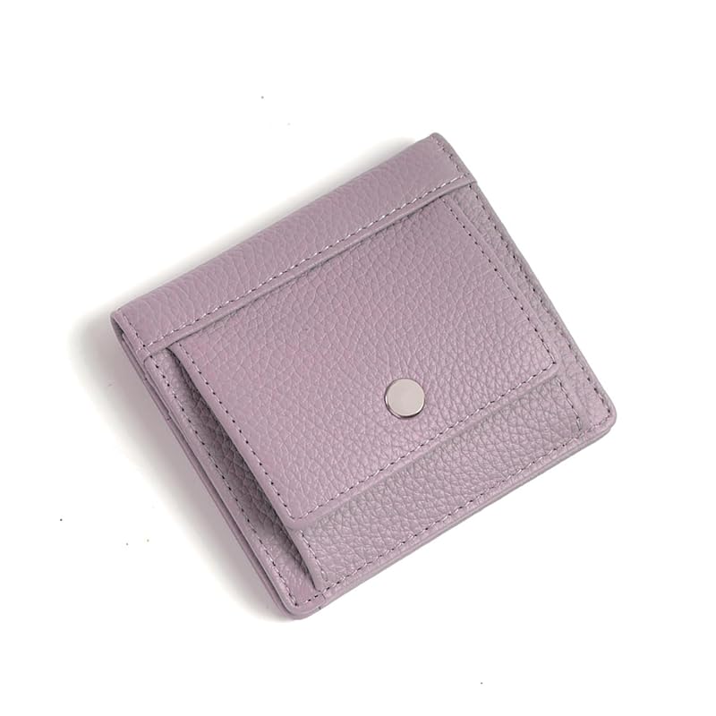 

[Eterglam] [Etergram] ladies wallet bi-fold Thin Fashionable mini wallet genuine leather bifold small compact (Linebull-)