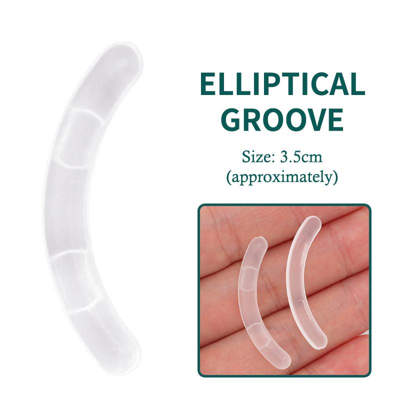 100 PCS Eyelash Curler Replacement Tool Hypoallergenic Silicone/Rubber Pads Universal Salon-Grade Anti-Slip Design 100+ Uses