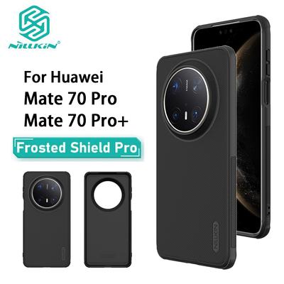 For Huawei Mate 70 Pro Pro+ Plus Phone Case Nillkin Super Frosted Shield Pro Hard PC+TPU Shell Shockproof Back Cover