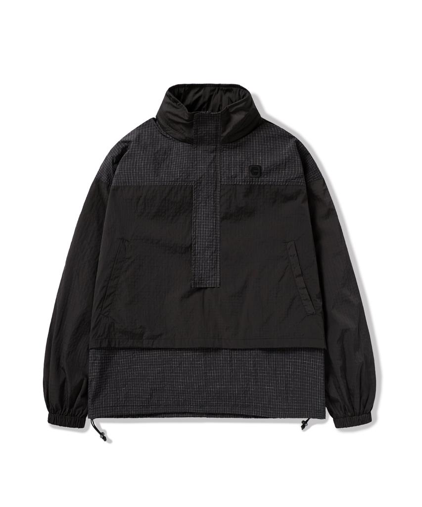 Campside C2 Double Tracker Anorak Jacket Black Cjk112