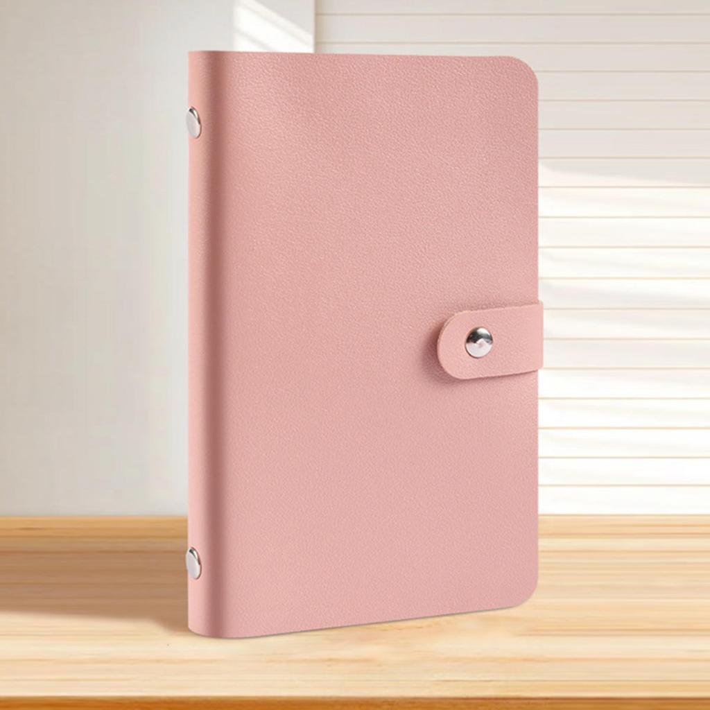 Savings Money Book Banknote Album Money Holder Solid Color Album Cash Collect Book  Saving Organizer Photocard Holder