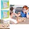 Strategy Board Game For Kid With Wooden Design And Family Fun