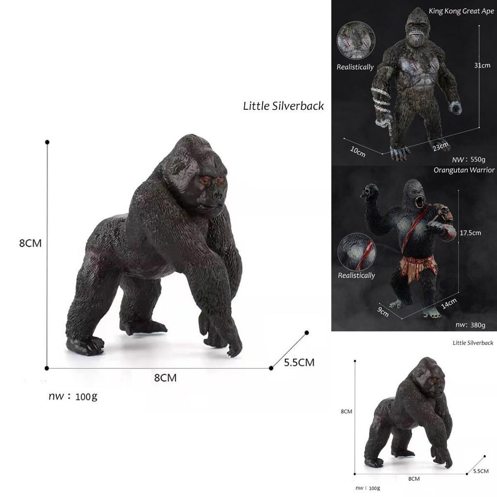 King Kong Gorilla Model Figure Skull Island Toy Exquisite Collectible For Imaginative Play And Display