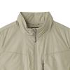 Skechers Outdoor Series Solid Color Stand Collar Zip Woven Vest Men vest Laurel-Oak Gray L424M009-04AU