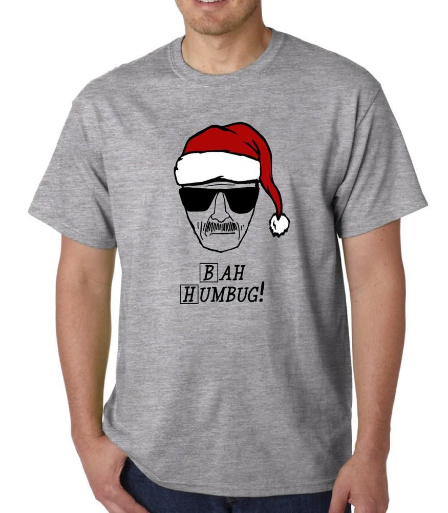 Bah Humbug Breaking Bad TShirt Walter White Heisenberg Xmas Geek Funny Quote S
