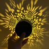 Decorative Solar Lights Outdoor Garden Fence Projector Lamp Powered Light for Post