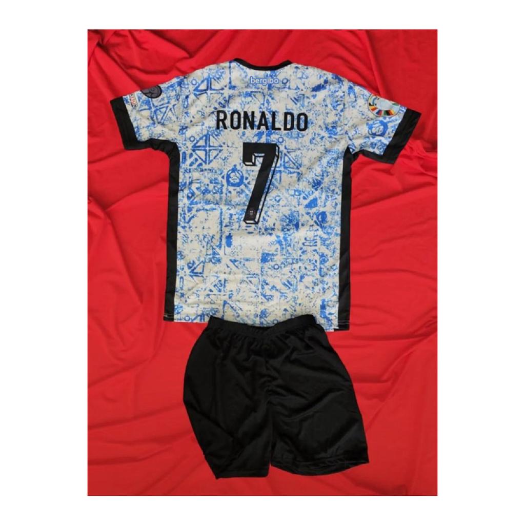 Ronaldo Jersey Set? - Ronaldo Kids Top-bottom Shorts T-shirt Jersey Set