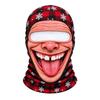 Novelty Old Man Print 3D Full Face Ski, Windproof Winter, Sunglasses Not Included
