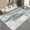 Ink Splash Style Imitation Cashmere Rug - Stain-Resistant Living Room or Bedroom Carpet, Large Area Coverage