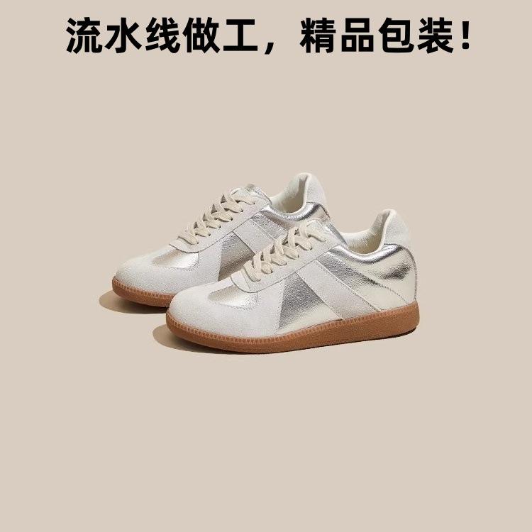 Yunfude training shoes women's 2025 spring new small inner height increase lightweight versatile casual platform sports board shoes