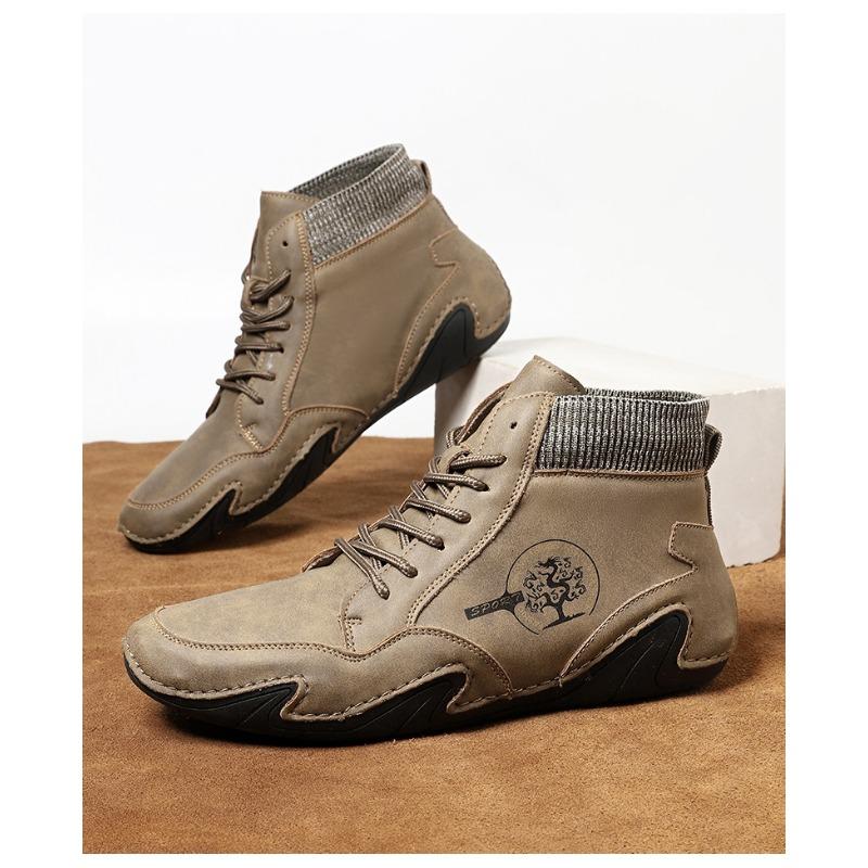 Men's Boots Large Men's Shoes High Top Men's Casual Shoes Boots