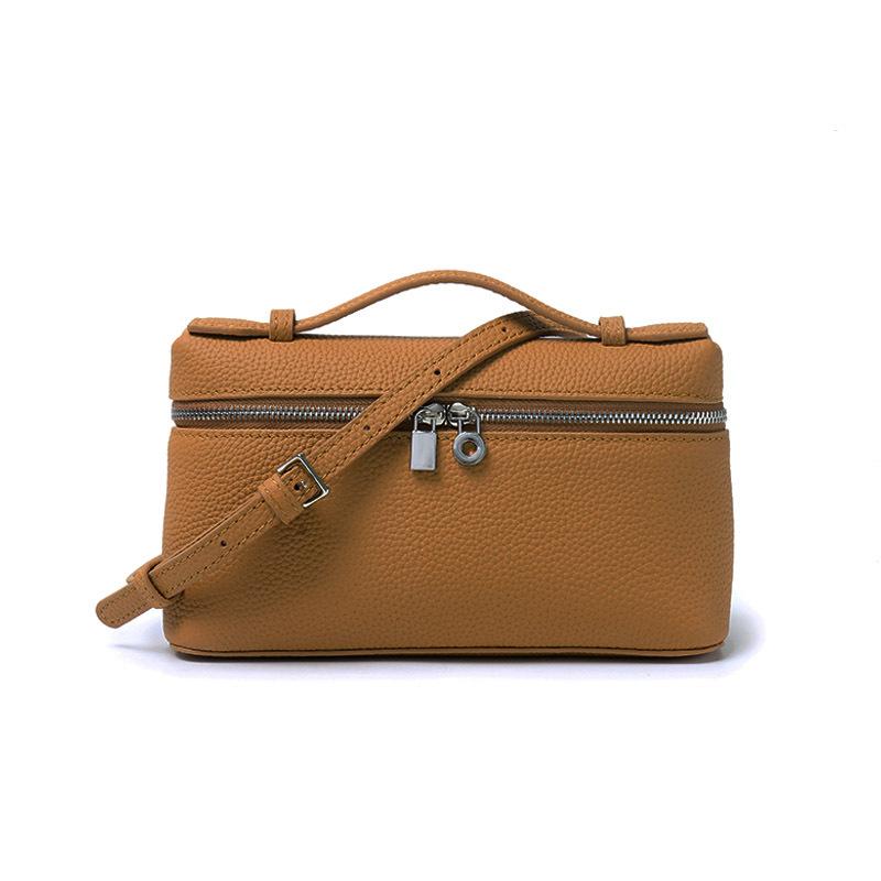 Pierwsza warstwa skóry bydlęcej Lp19Lp27 Torba na lunch Gigi Ta sama skóra Modna do noszenia w ręku Torba damska Torba na ramię Torba crossbody