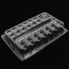 20pcs Disposable Tattoo Pigment Tray Ink Needle Holder Rack Eyebrow Tattoo Supply