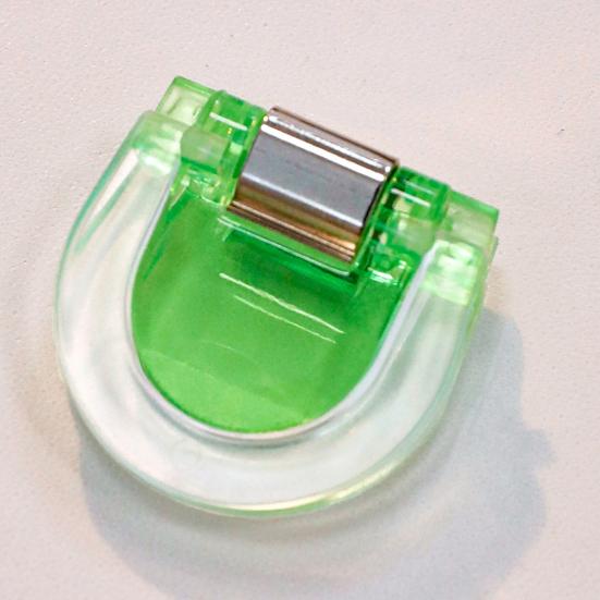 6/12Pcs Mini Transparent Binder Clips Colorful Book Holder Clip Long Tail Handbook Clips for Paper School Office Home