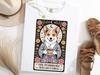 Tarot Pembroke Welsh Corgi TShirt, Funny Corgi Tarot Card Tee, Mystic Dog Shirt, Corgi Coffee Shirt, Spiritual Dog Lover Tee