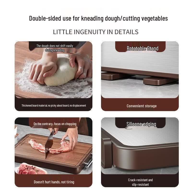 Solid Ebony Wood Cutting Board
