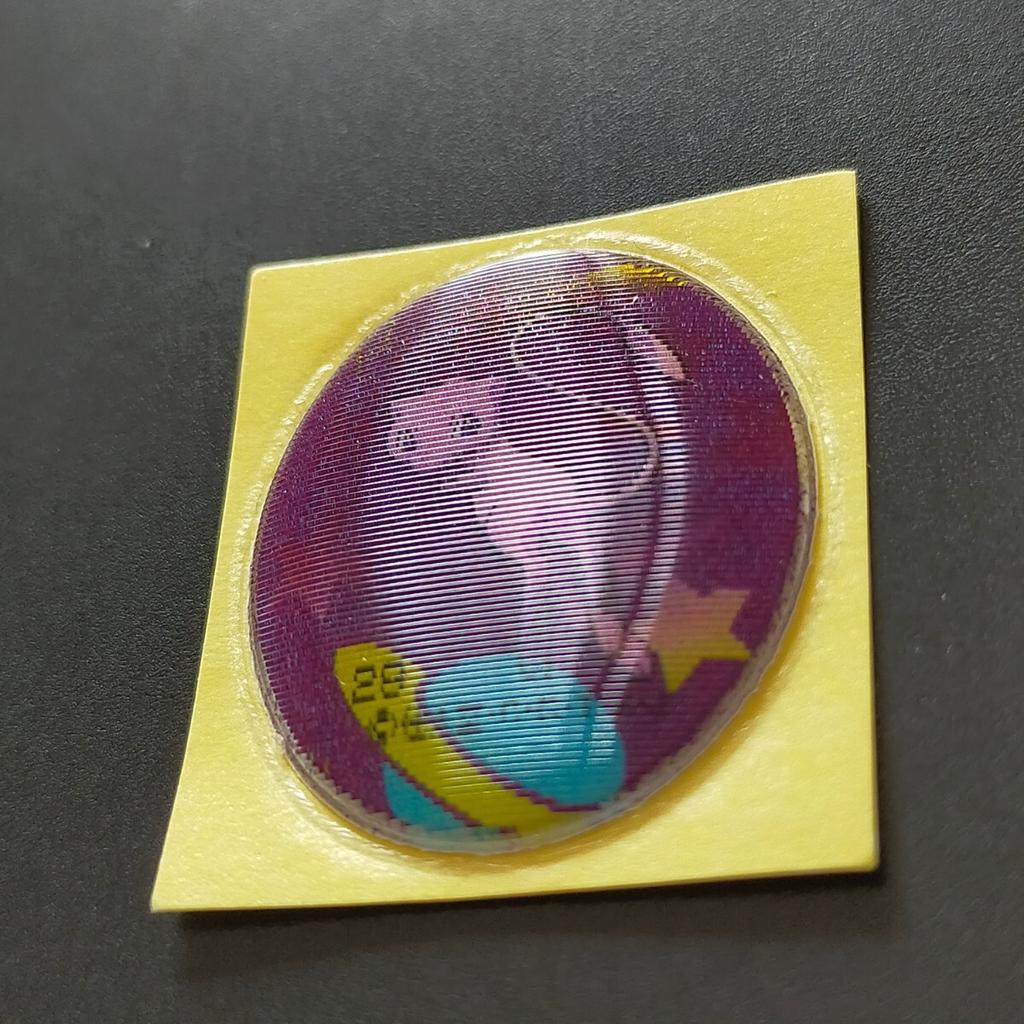 Pokémon Mew Meiji Advanced Generation Lenticular Puffy Change Sticker Card Nintendo Meiji/