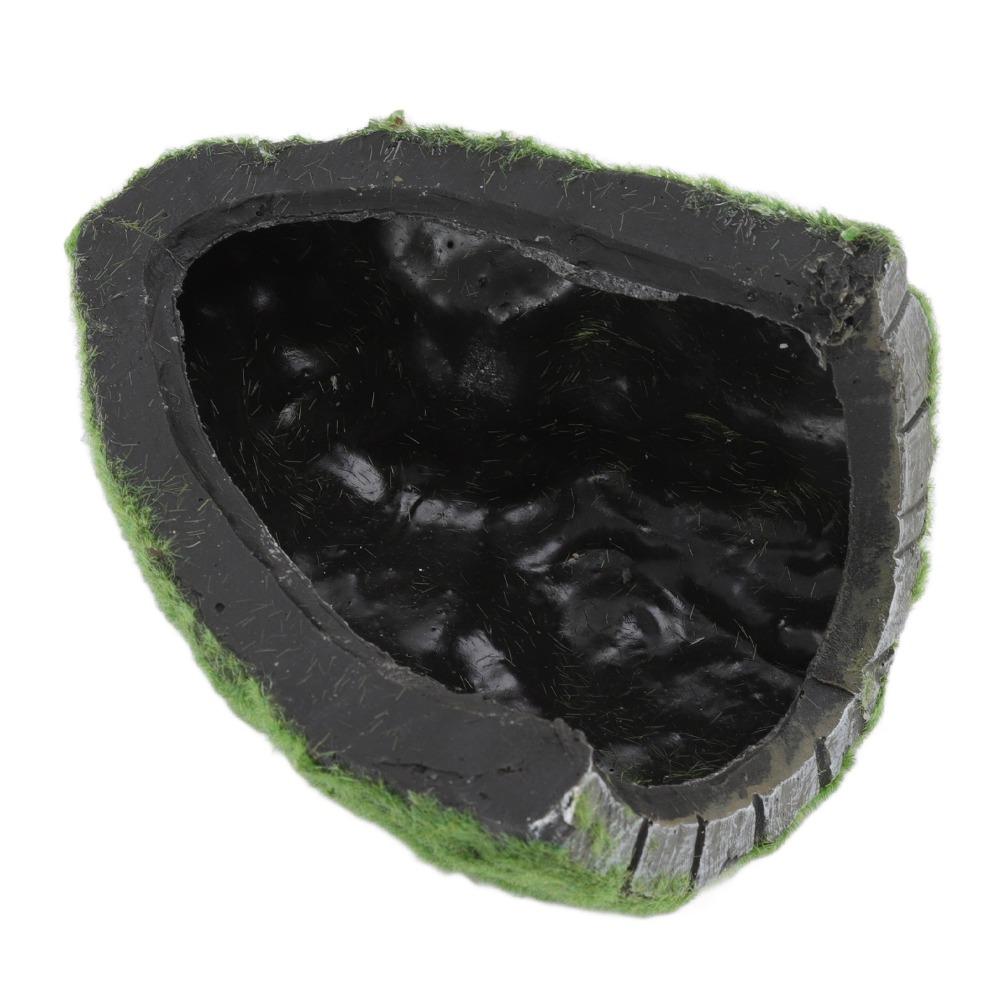 Basking Platform Rock Hideout Cave Resin Tortoise Hideout Rock Reptile Hide Cave Aquarium Use