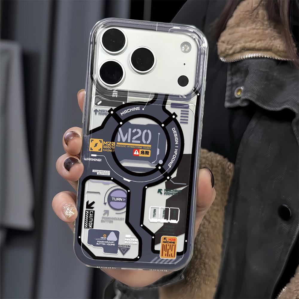 For Iphone 11 Pro Max Case Functional Wind Circuit Board Protective Cover For Iphone 15 14 17 Plus 13 Air 12 16 Cover Funda
