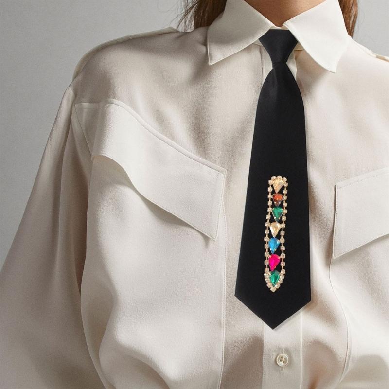 No Tie Polyester Necktie For Men And Women Lightweight Practical Unisex Accessory For Office Or Casual Outfits