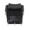 Für HY12-9-3 Ein Aus Ein Kippschalter 125/250V 18/20A Druckschalter 6 Pins Kippschalter Selbstrückstellend Sperrfreier Schalter