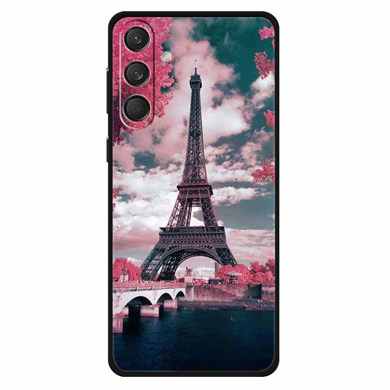 For Samsung M55 5G Case Soft Silicone Lovely Cat Fashion Phone Cover For Samsung Galaxy M55 Cases Bumper on for GalaxyM55 Lion