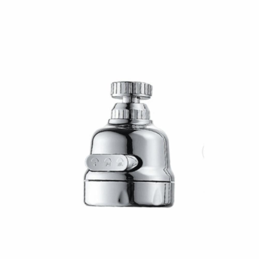 

360° Rotating Faucet Filter Adapter 2/3 Modes Spray Water Saving Tap Nozzle Kitchen Gadgets Short Style