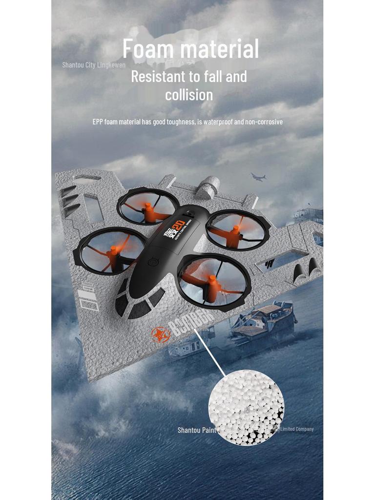3-in-1 Amphibious Drone: Remote-Control Aerial Photography Toy