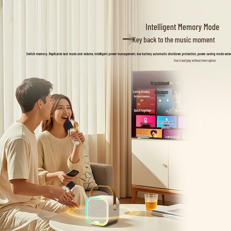 EDIFIER Q1 Dual-Mic Portable Karaoke Speaker CN plug (adapter included)