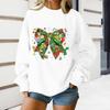 Women's Loose Comfortable Casual Fashionable Character Printing Round Neck Long Sleeved Sweatshirt