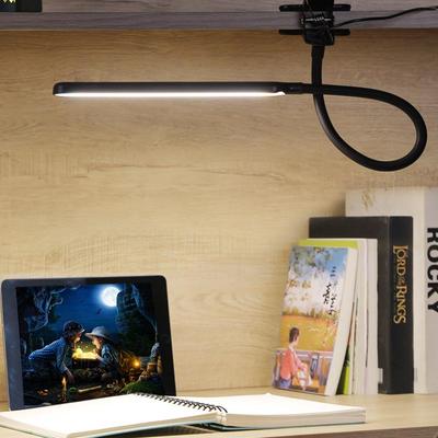 Lampe de bureau LED USB à clip pour protection des yeux pour la lecture et l'écriture (Personnalisable)