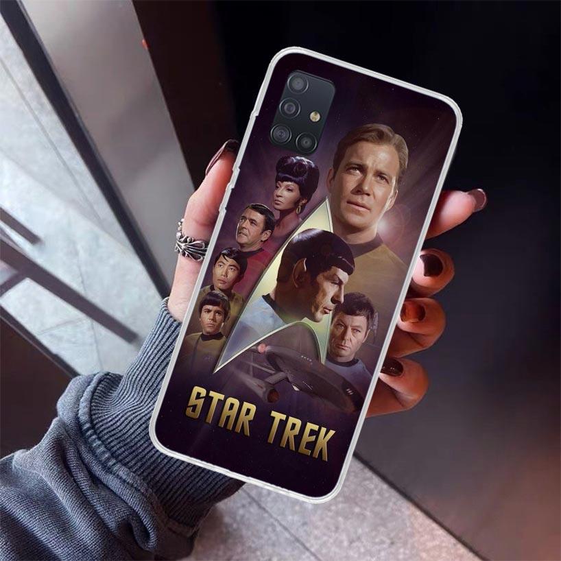 

Star Movie T-Trek Phone Case For Samsung Galaxy A12 A52S A42 A32 A22 A51 A50 Note 20 Ultra 10 S10 Plus A71 A70 A31 A30 A10S Gala Samsung A52S 5G