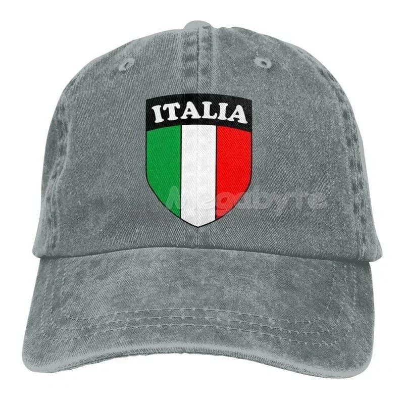 Itálie Itálie Italská vlajka Sendvičová čepice Unisex Nastavitelná Baseballová čepice Klasické Omyvatelné Kovbojské klobouky Klobouk proti slunci Venkovní kšiltovky