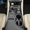 For Lexus RC300 RC350 RC200T 2019 2020 2021 2022 2023 2024 2025 Real Soft Carbon Fiber Central Control Gear Panel Sticker
