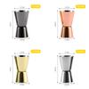 1 Pezzo 15/30ml o 30/60ml Bicchiere Dosatore Cocktail in Acciaio Inossidabile Doppia Testa Bicchiere Dosatore Alcolico Bicchiere Misurino Bar Once Articoli per la Cucina