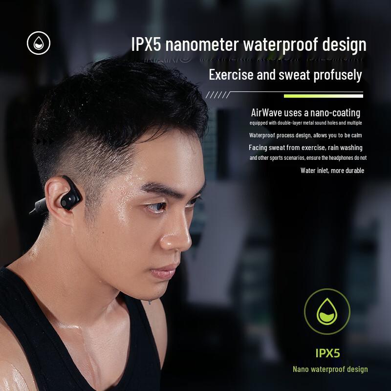 Langsheng AirWave Open-Ear Sport Neckband Earphones